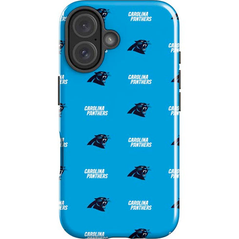NFL Carolina Panthers Blitz Series iPhone 16 Plus Impact Case